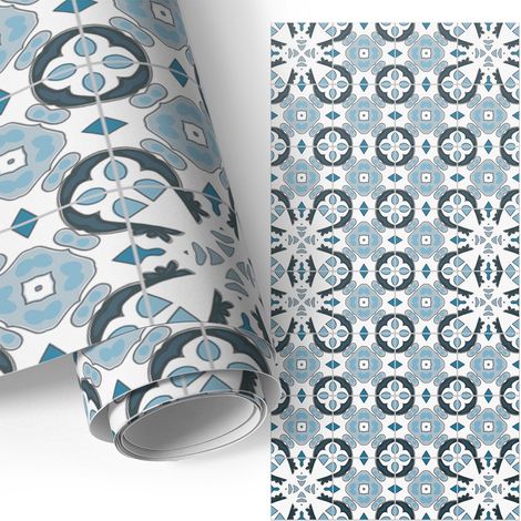 Möbelfolie - Klebefolie für Möbel - Selbstklebende - Deko-Folie für Küche Schrank Tisch & Fensterbank - Geometrische Eleganz 65x130 cm