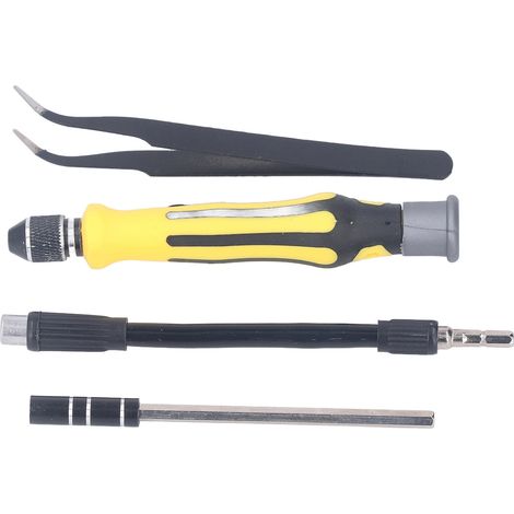 46-in-1-Schraubendreher-Set mit magnetischem Bit-Sortiment, Werkzeugset für Uhrenwartung und Elektronikreparatur (1/5)