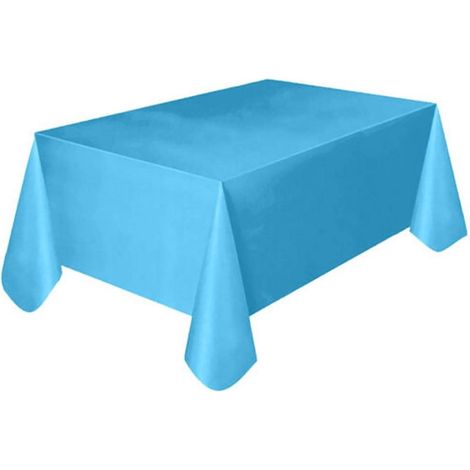 Tablecloth - Rectangular Disposable Table Cover - 137 x 183 cm - Solid Color - For Birthday Wedding Christmas Decoration (1/5)