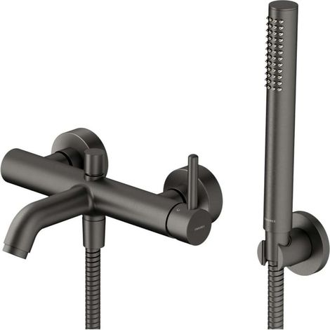 OMNIRES Y - Miscelatore per vasca da bagno, con accessori, grafite Y1231GR (1/2)