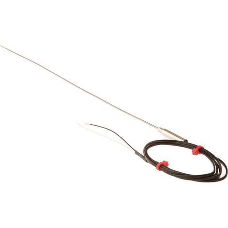 Thermocouple type J Ø 1.5mm, L 250mm, +760°C max à Câble ( Prix pour 1 )