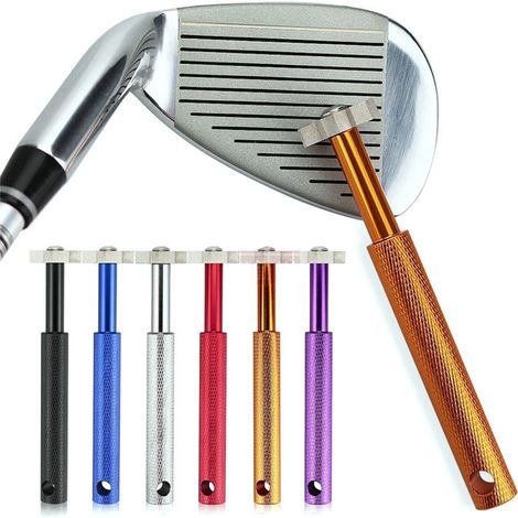 Affûteur de clubs de golf à 6 têtes, outil de rainurage et de nettoyage (1/5)