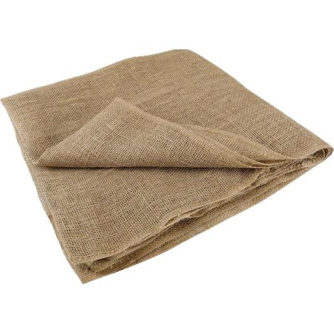 Kaelt - Rouleau de toile de jute protection hivernale 1x5m, couverture naturelle contre gel pour arbres légumes et plantes de jardin (1/5)