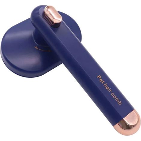 Blu - Spazzola Girevole Con Manico Horses modello Hair Comb