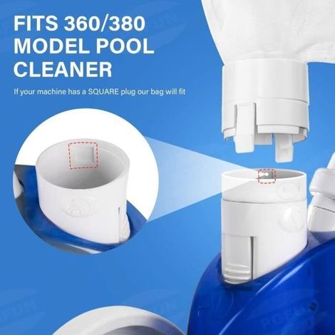 Sacchetti filtro Polaris per modelli 360/380 – confezione da 3 – nylon – filtrazione dell'acqua (1/5)