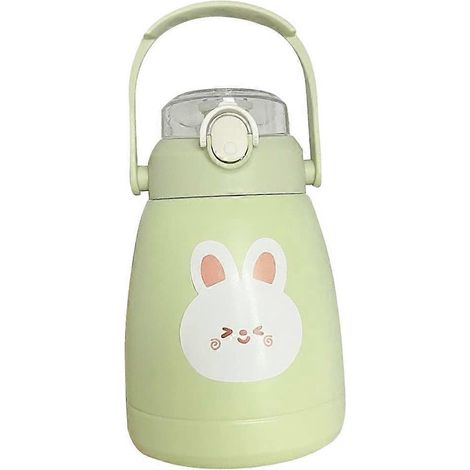 Bouteille isotherme portable pour tout-petits, étanche, idéale pour les activités de plein air comme l'escalade, verte. (1/5)