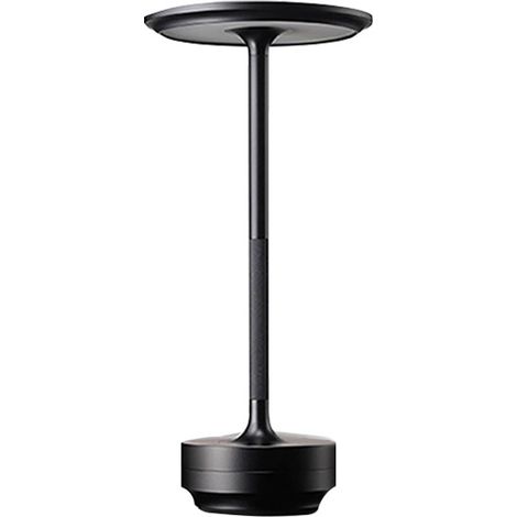 Kabellose Tischleuchte, akkubetriebene Lampe mit 5200 mAh, wiederaufladbare kabellose LED-Lampe, stufenlose Dimmfunktion mit 3 Farben per Touch, Schreibtischlampe für Schlafzimmer, Restaurant, Zuhause (1/5)