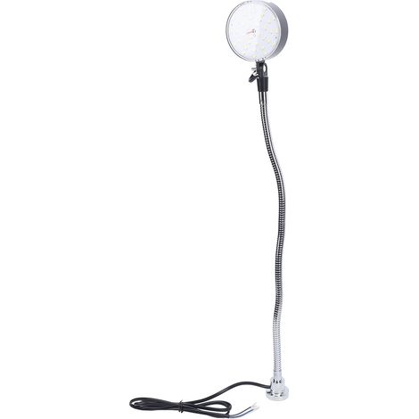 Lumière de Machine LED 15W avec col de cygne Flexible de 50cm, Base magnétique, lampe à outils pour atelier, tour, banc de travail, égouts, prise industrielle ue (1/5)