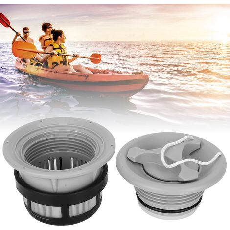 Valve de Sécurité avec Filtre pour Tente, Bateau, Kayak et Matelas Gonflable - 3 Pièces (1/5)