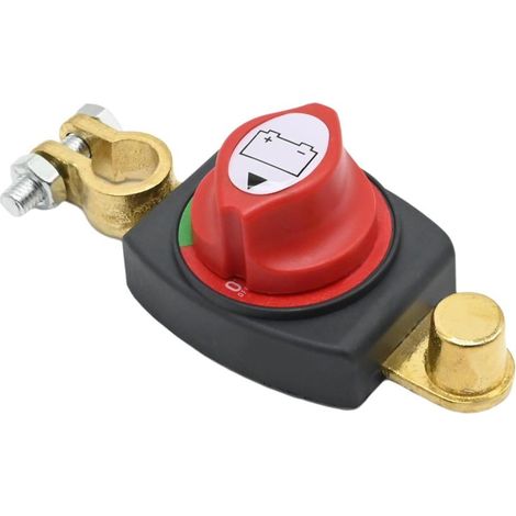 Interrupteur de coupure de batterie 12,48V pour voiture/camping,car/bateau , A71002 (1/5)