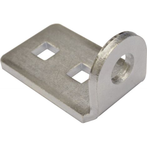 PIASTRA in acciaio zincato PORTALUCCHETTO UNIVERSALE 40X60 mm Conf. 20 pz