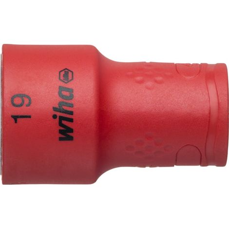 Wiha Inserto per chiave a tubo, isolato Esagono esterno 3/8" 19.0 mm (43074)