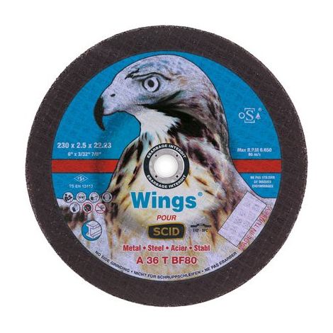 Disque à tronçonner - SCID - Diamètre 230 mm - Métaux - Expert (1/3)
