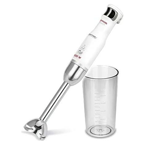 MPM MBL-27 HANDMIXER, ''SMOOTH TOUCH'' EINSTELLBARE GESCHWINDIGKEIT, ABNEHMBARE EDELSTAHL-MIXERARM, 60-M-WINKELBECHER (1/5)