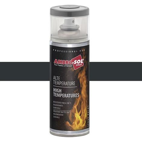 PEINTURE EN SPRAY ANTI-CHALEUR GRIS ANTHRACITE (1/2)