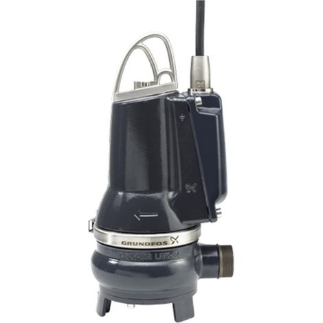 Grundfos Pompe submersible EF Pompes pour eaux chargées en fonte grise EF30.50.06.E.EX.2.50B, 1 kW 9,11 l/s 96877514