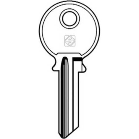 10 x SILCA FF14 CHIAVE PROFILO OTTONE