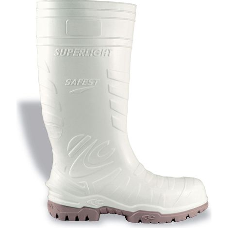 Stivale in poliuretano Cofra SAFEST WHITE S5S CI LG FO SR - Taglia: 45