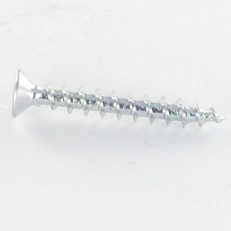 Vis pvc Tête fraisée bombée TFB Phillips 4.3X35 Acier zingué RAL8003-1000 pièces