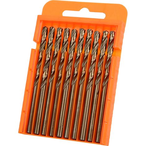 10 pièces/lot Forets en Acier Rapide pour Métal, Perceuse Professionnelle 4.5mm (1/5)