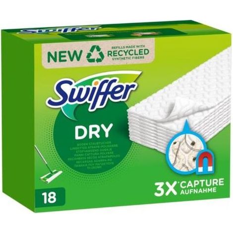 Swiffer Dry Ricarica 18 Panni