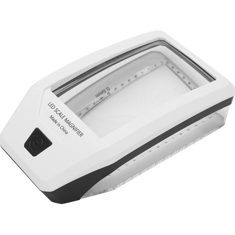 Loupe LED TH-8017 avec échelle, 8 lumières, loupe multifonction antique pour extérieur (1/5)