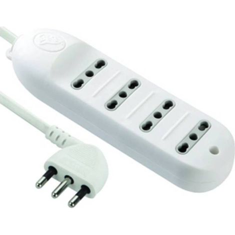 5 x MULTIPRESA 4P BIPASSO FIG.1