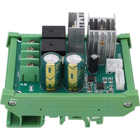 Module de régulation de vitesse pour moteur CC haute puissance, module PWM, montage sur rail DIN, 12-55 V CC (1/5)