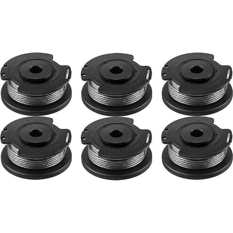 Compatible avec les coupe-bordures Bosch EasyGrassCut 23, 26, 18, 18-230, 18-260 et 18-26 (C F016800569, kit avec 6 bobines de fil de coupe-bordures) (1/4)