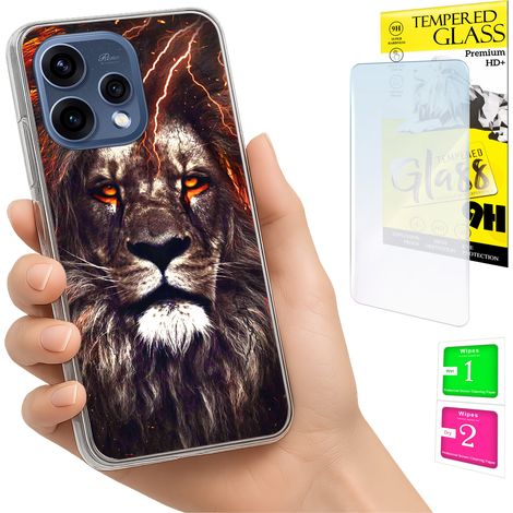 Schutzhülle für Oppo Reno 15 5G: Fotoschutzhülle, Rückseitenschutz + 9H-Glas (1/5)