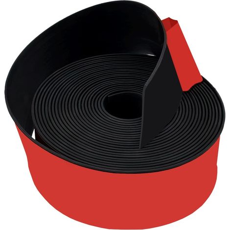 Bande de Caoutchouc adhesif Feuille de Caoutchouc néoprène, 50 mm x 1.5 mm x 3 m pour Joints Protection du revêtement de Sol, Bricolage, Protection des sols, antidérapant, Anti-Vibrations (1/4)