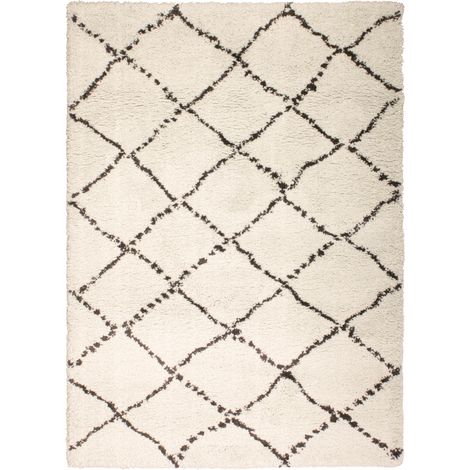 VIVARAISE - Tapis d'intérieur Vivaraise Casablanca - 120 x 170 cm en polypropylène et jute, couleur beige (1/5)