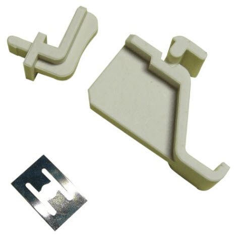 Kit de fixation résistance d'origine (481231038995, W10909479) Four micro-ondes BAUKNECHT, IGNIS, IKEA WHIRLPOOL, KITCHENAID, WHIRLPOOL (1/4)