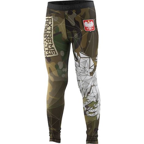 Leggings sportivi per bambini Polska Camo 164 Camo