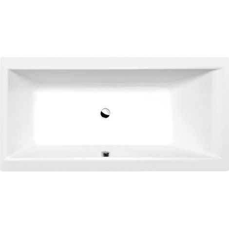 Baignoire rectangulaire CLEO 150x75x48cm, blanc mat