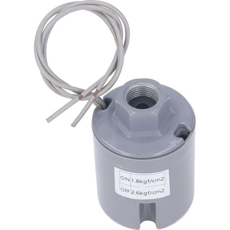 Pressostat de pompe, surpresseur auto-amorçant, contrôleur mécanique automatique, 220-240 V, 1,8-2,6 kgf/cm², filetage femelle G3/8 (1/5)