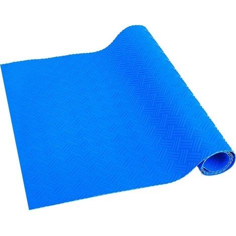 Tapis antidérapant , bleu , motif vagues , tapis d'échelle de piscine , 90x23cm/ 35,4x9,1in Tapis de sécurité antidérapant pour escaliers de piscine , tapis de protection d'échelle de piscine hors sol (1/4)