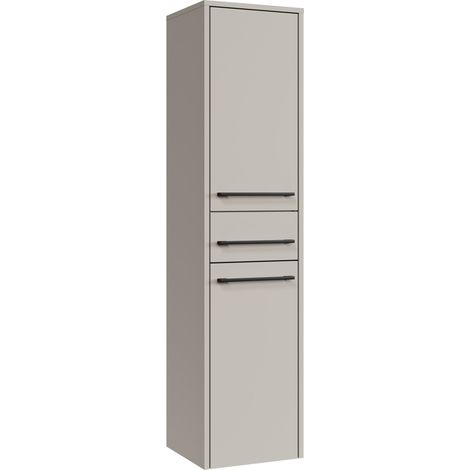 Badplaats Badezimmerschrank Florence 30 x 35 x 130 cm Cashmere -
