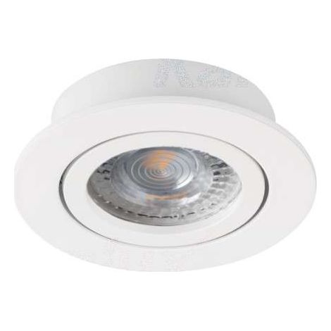 Spot encastrable Kanlux DALLA 22430 GX5.3 blanc réglable (1/4)