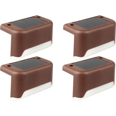 8 LED-Solarleuchten für den Außenbereich, Garten- und Verandabeleuchtung, warmes und effizientes Licht (1/4)
