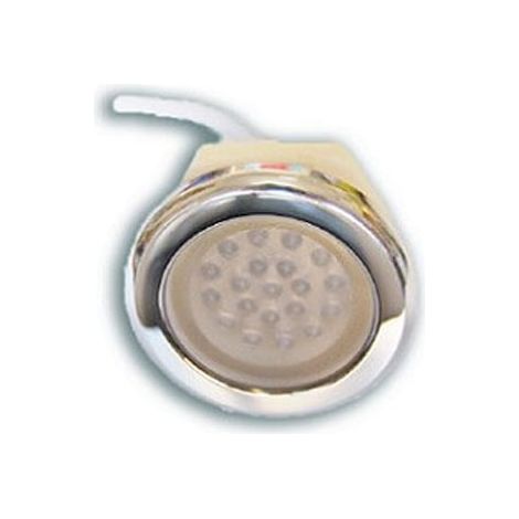 Spot LED bianco impermeabile incorporato 2 W (1/5)