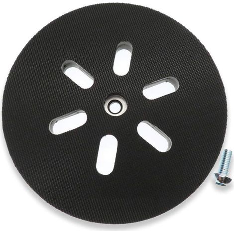 Plateau de ponçage 150mm – Crochet et boucle – Compatible Bosch GEX 150/150 AC/Turbo – Ponçage efficace sans rainures - GEX 150 AC (1/5)