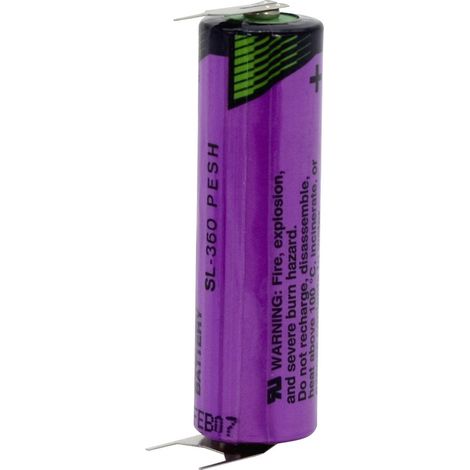 Tadiran Batteries SL 360 PT Spezial-Batterie Mignon (AA) U-Lötpins Lithium 3.6 V 2400 mAh 1 St.