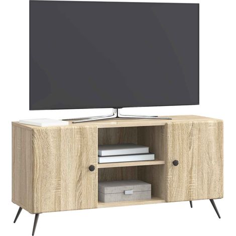 Maison Exclusive - Mobile TV Rovere Sonoma 102 x 34,5 x 50 cm Legno ingegnerizzato