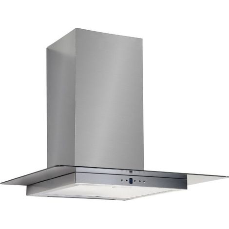 Cappa da parete 60 cm colore inox con luci LED - Samet Mega 60