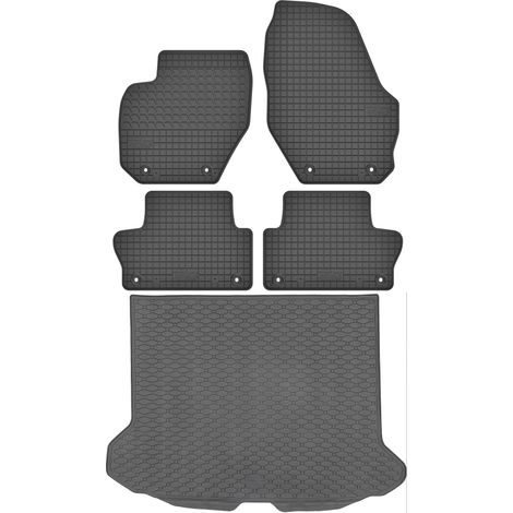 Volvo XC60 I SUV (2008–2017) – SET: Gummifußmatten + Kofferraummatte (1/5)