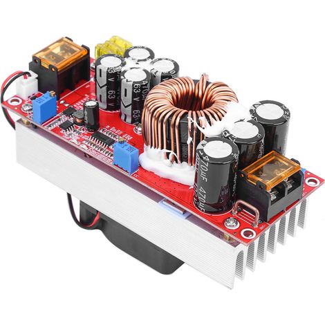 DC-DC 10-60V auf 12-97V 1500W 30A Spannungsaufwärtswandler Boost CC CV Netzteilmodul (1/5)