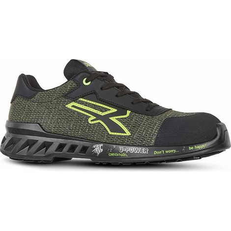 U-Power Robin S1P SRC ESD Sicherheitsschuhe - 38 EU - Grüne (1/5)