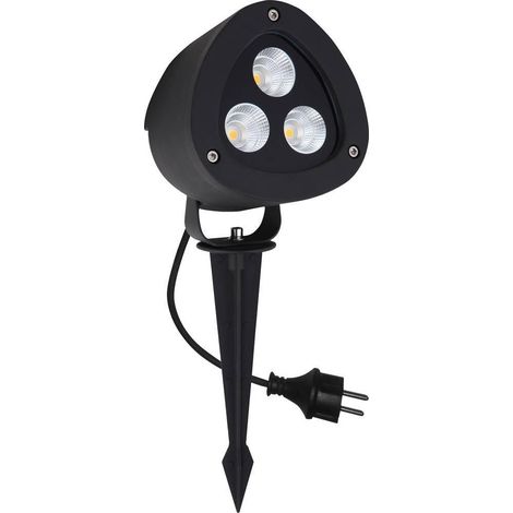 Megatron Proyector LED Jardín Antracita 20W 2200 lúmenes