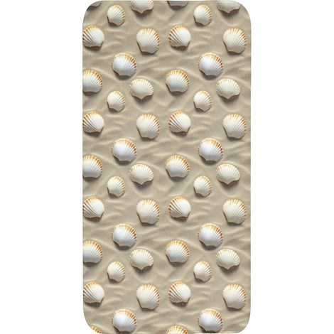 TAPIS DE TOILETTE Coquillages - Sable - Maritime 60x120 cm